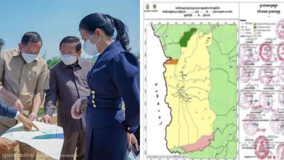 两省划清边界后，柬埔寨拜林省面积将增加1万多公顷！