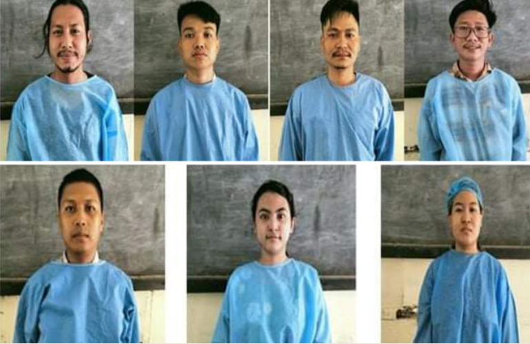 缅甸军事法庭再判处八名青年死刑