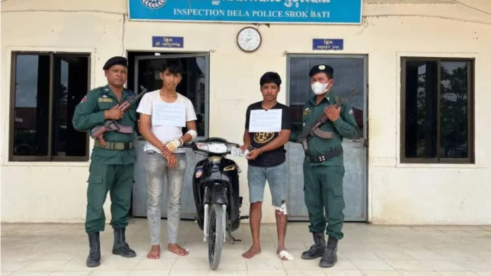 柬埔寨当局又逮捕2名惯犯，查获物证和毒品！