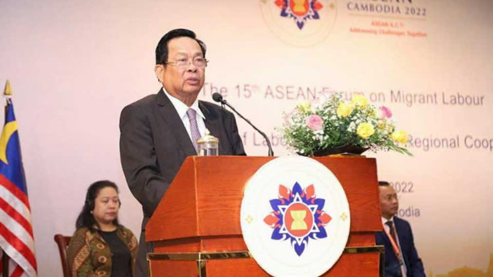 柬埔寨劳工部：敦促欧盟成员国特别关注外劳利益！