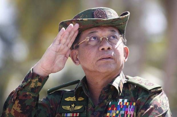缅军总司令敏昂莱和电信诈骗保护伞武装的隶属关系