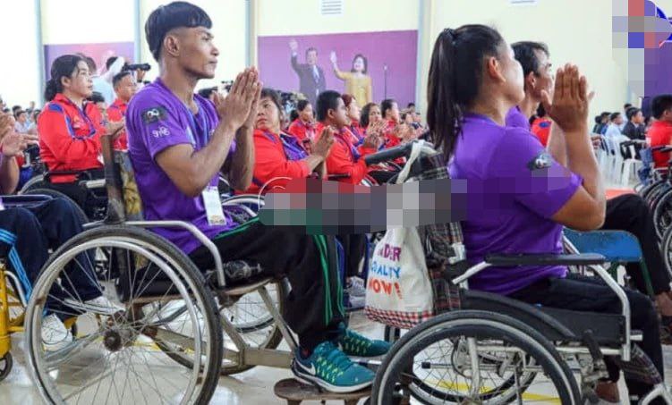 洪玛奈支持柬埔寨举办第六届亚洲青少年残运会