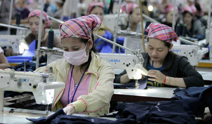 柬埔寨制衣工人薪资高于越南等国