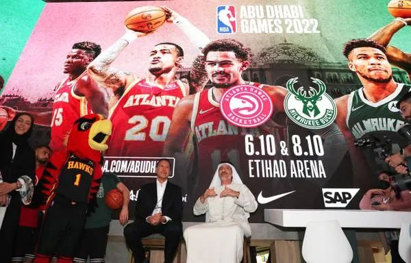 雄鹿VS老鹰！阿联酋将在10月份举办首场NBA比赛
