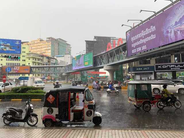 5月15日起，柬埔寨进入雨季
