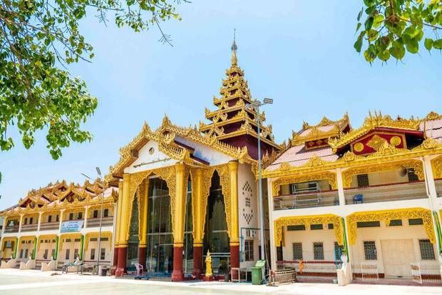 缅甸超美的大金塔，是神圣的佛教圣地，已有千年多的历史